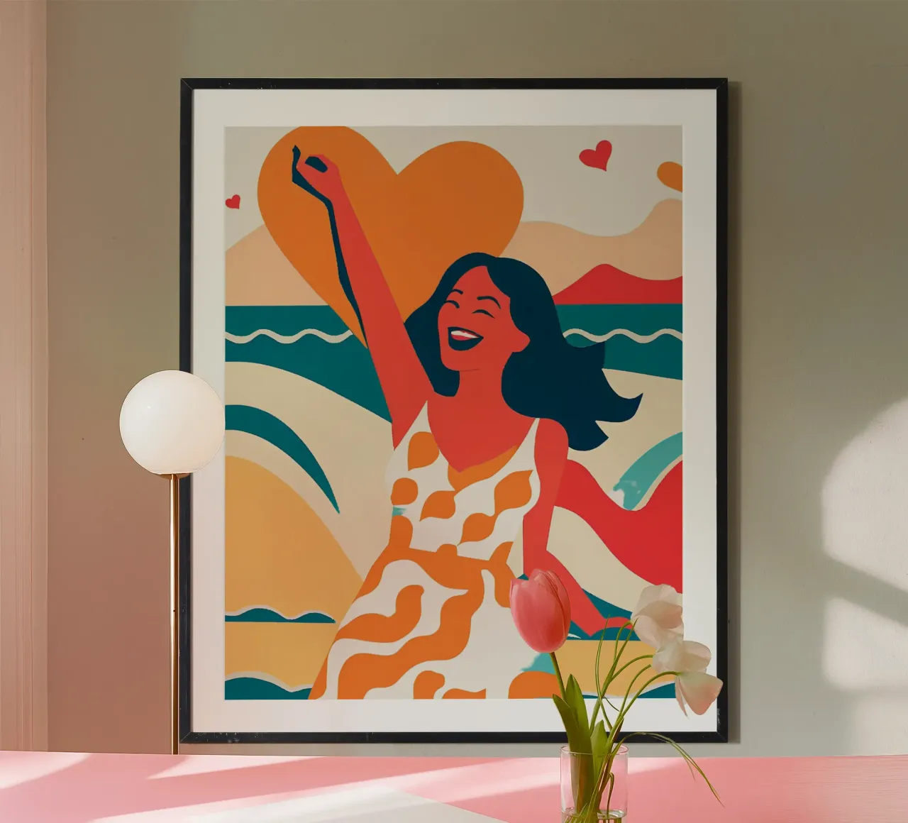 Selflove Cartoon poster da designsbysophia
