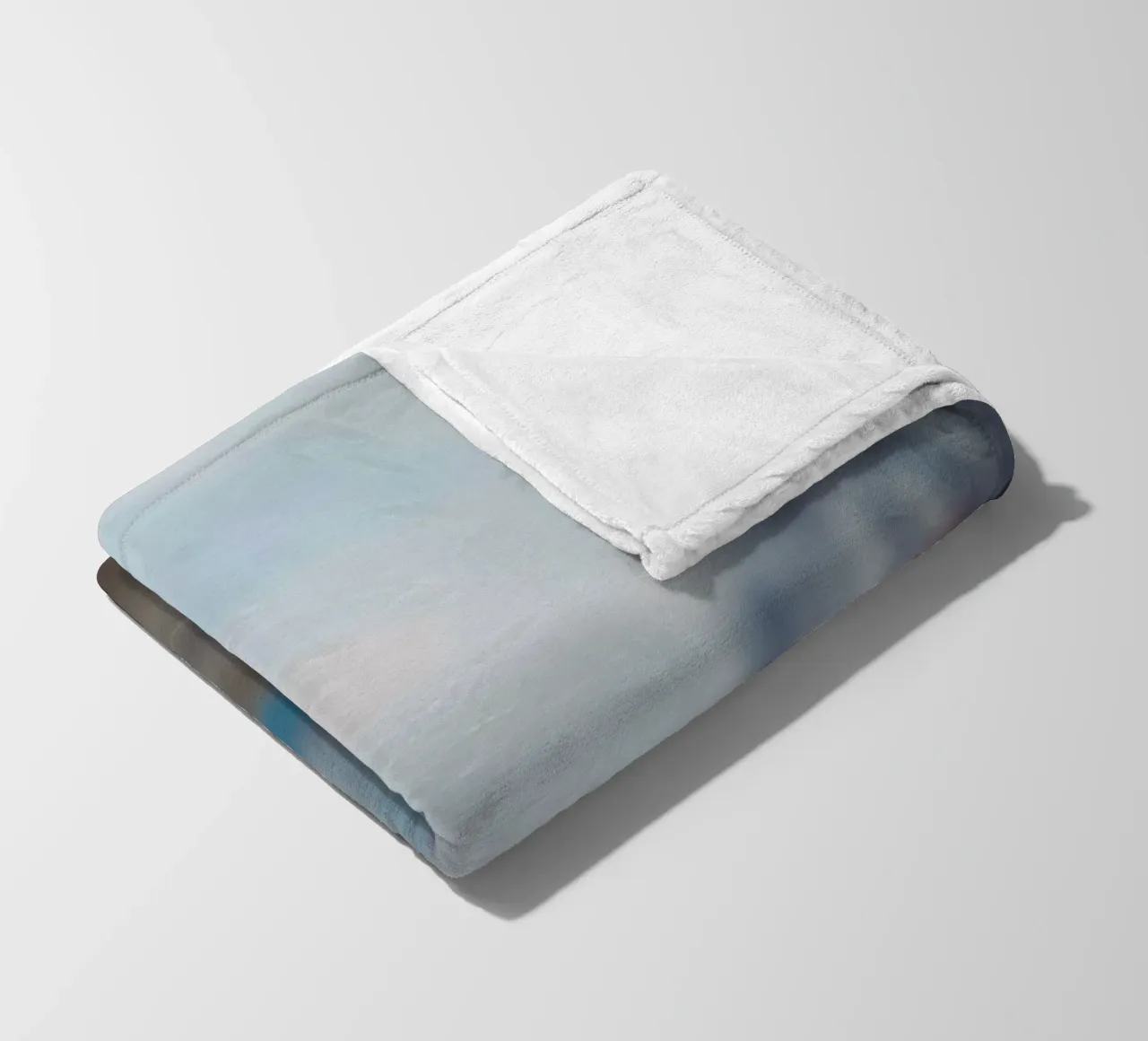 Oystercatcher fleece blanket by Tom's Wildlife