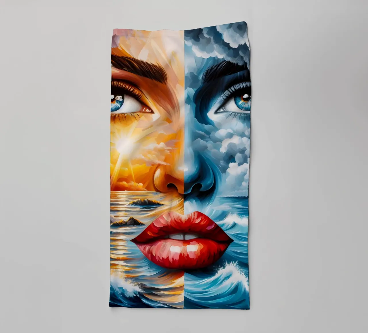 MORGEN IST EIN NEUER TAG Handtuch von ARTOMATIC
