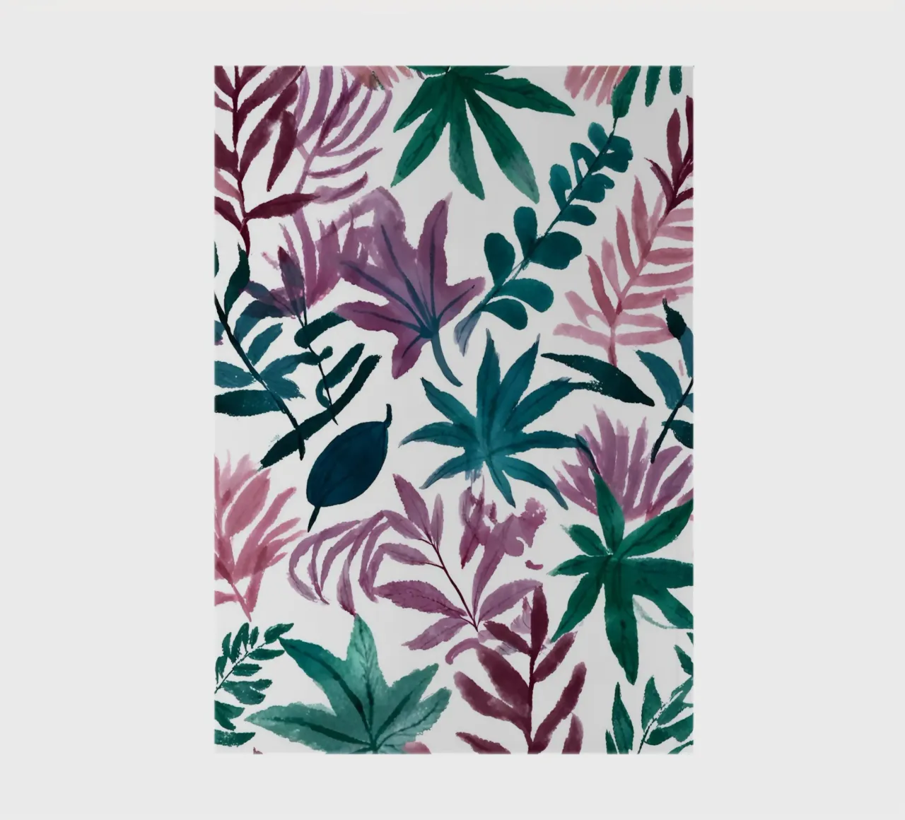 Buntes botanisches Muster notebook by designsbysophia
