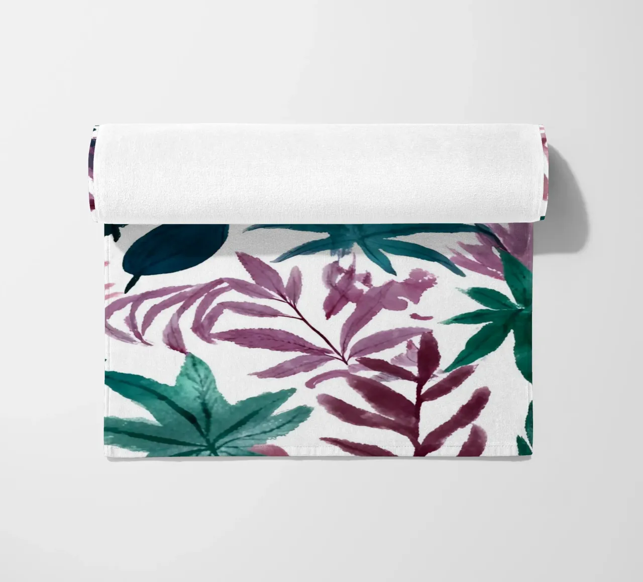 Buntes botanisches Muster telo mare da designsbysophia