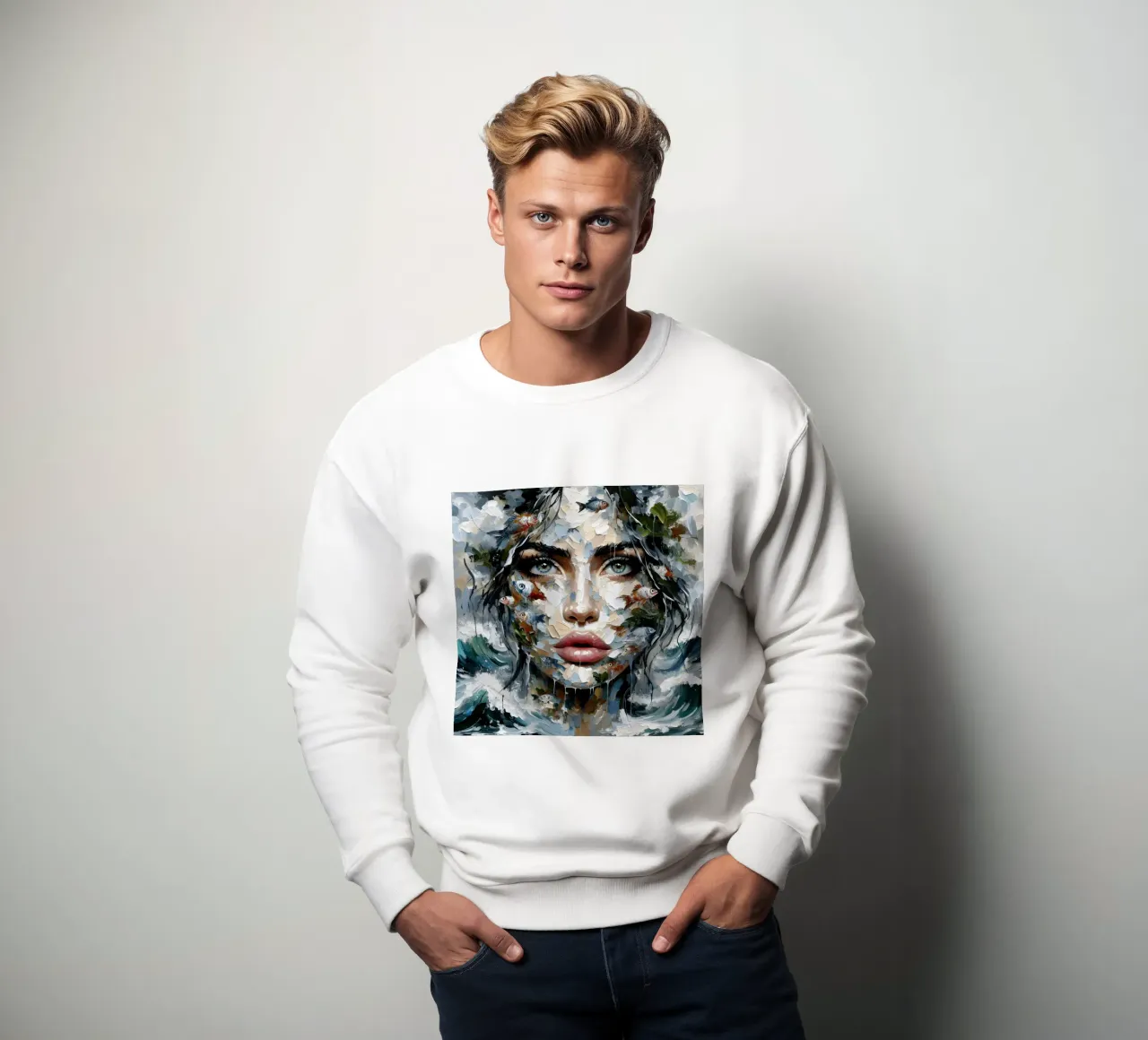Cuento de peces sudadera de ARTOMATIC