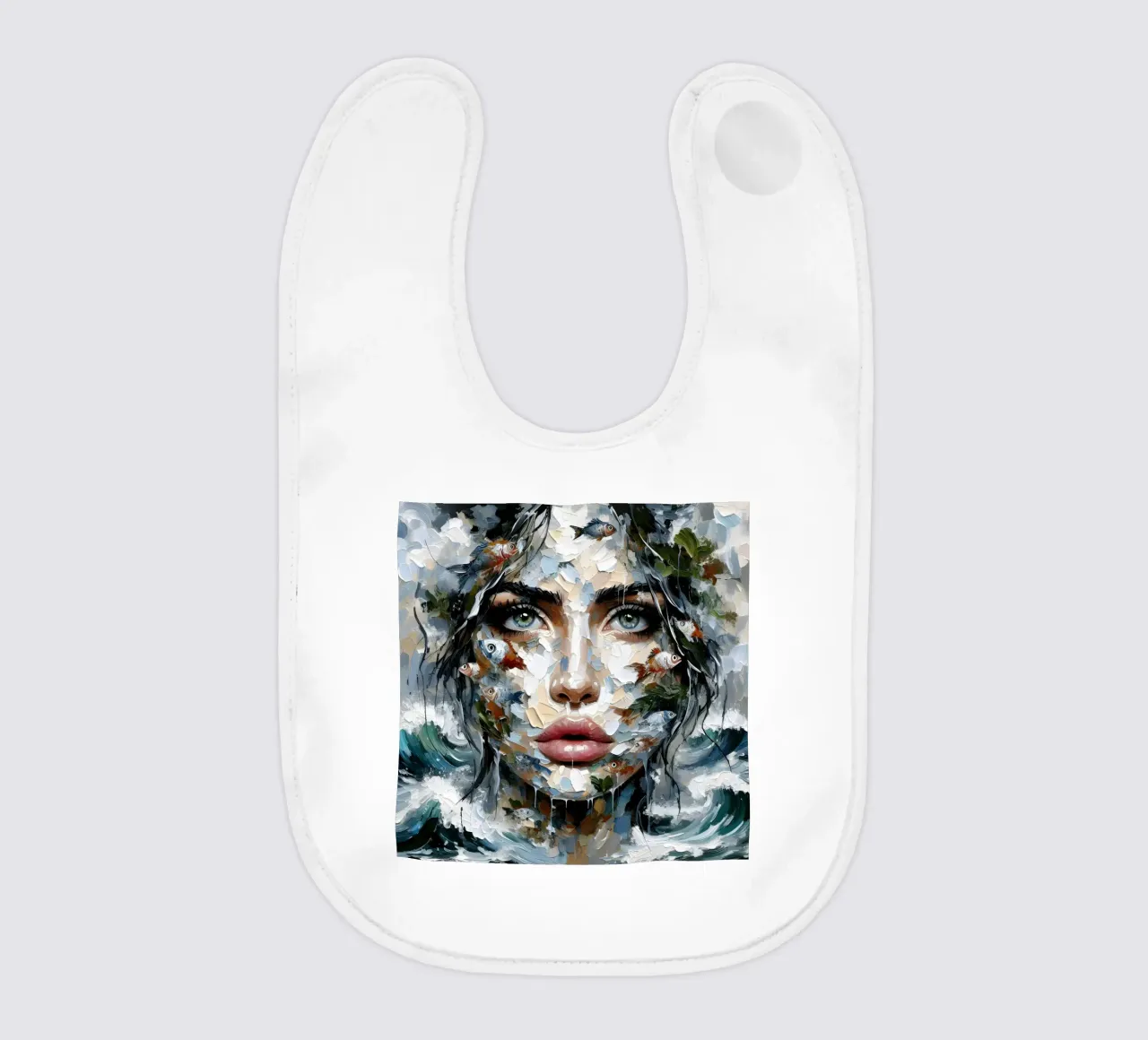 Fish Tale Babylätzchen von ARTOMATIC