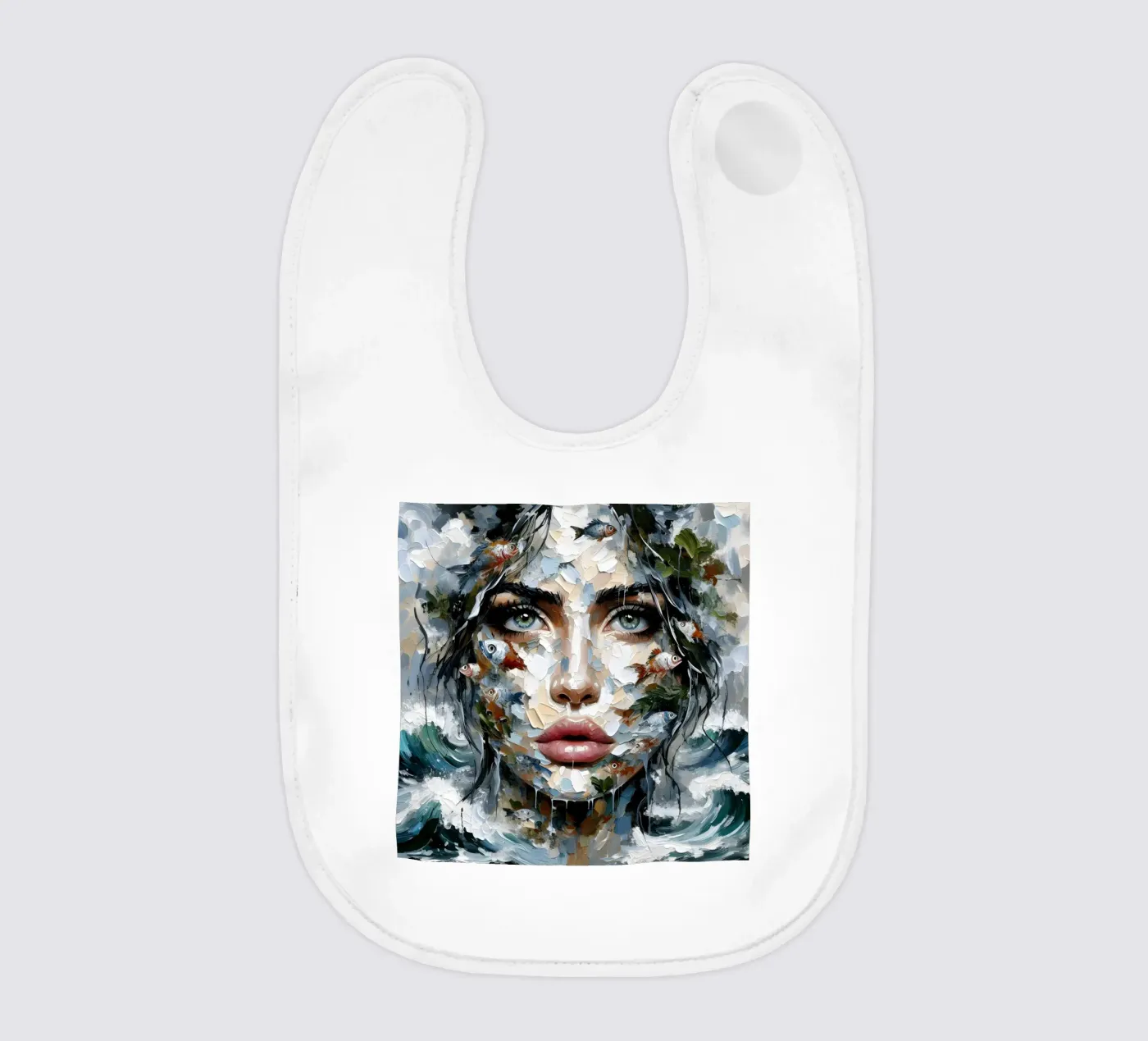 Fish Tale Babylätzchen von ARTOMATIC