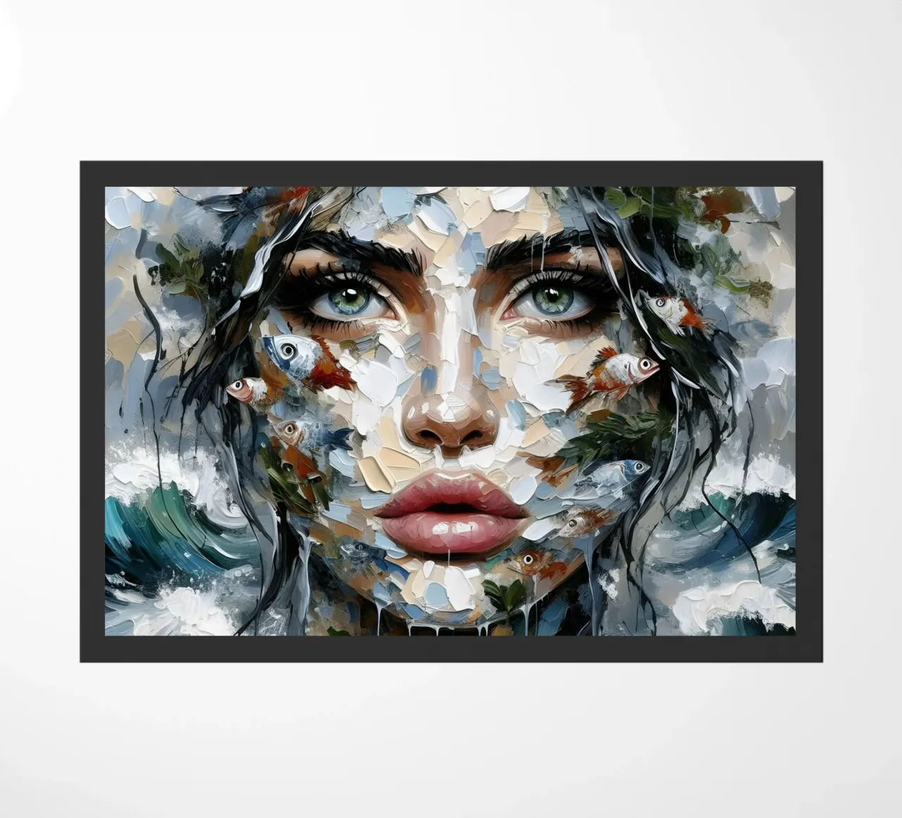 Fish Tale doormat by ARTOMATIC