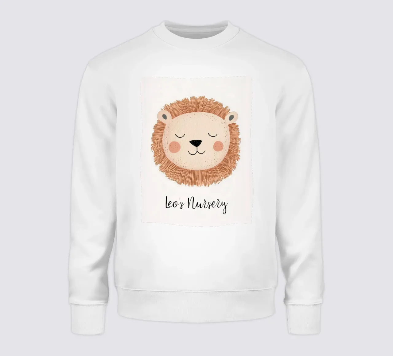 Custom Nursery Print, Personalized Nursery Art Add Your Name sweatshirt by Little Lola