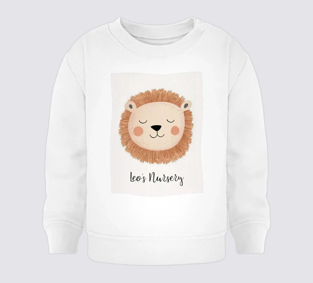 Custom Nursery Print, Personalized Nursery Art Add Your Name baby sweatshirt by Little Lola