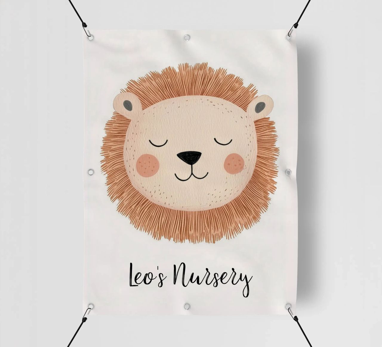 Custom Nursery Print, Personalisierte Kinderzimmer Kunst Fügen Sie Ihren Namen PVC Plane von Little Lola