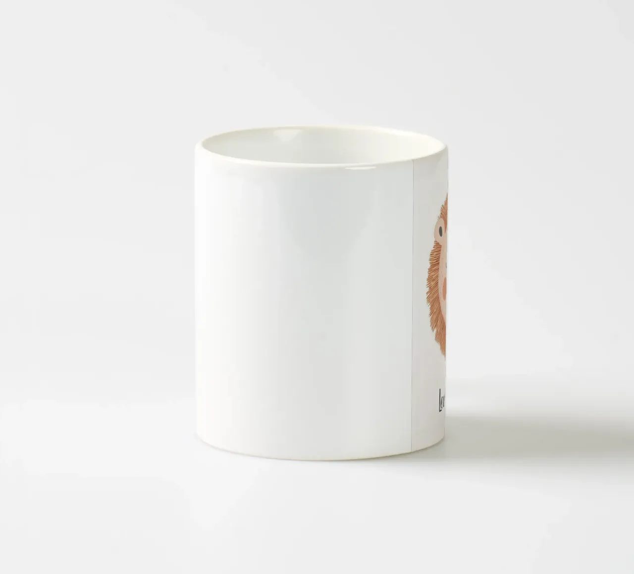 Impression personnalisée pour la chambre d'enfant, art personnalisé pour la chambre d'enfant Ajoutez votre nom mug en céramique de Little Lola