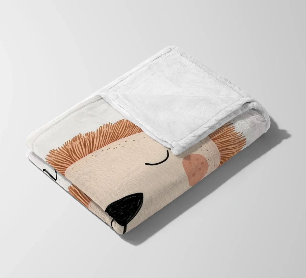 Custom Nursery Print, Personalized Nursery Art Add Your Name fleece blanket by Little Lola