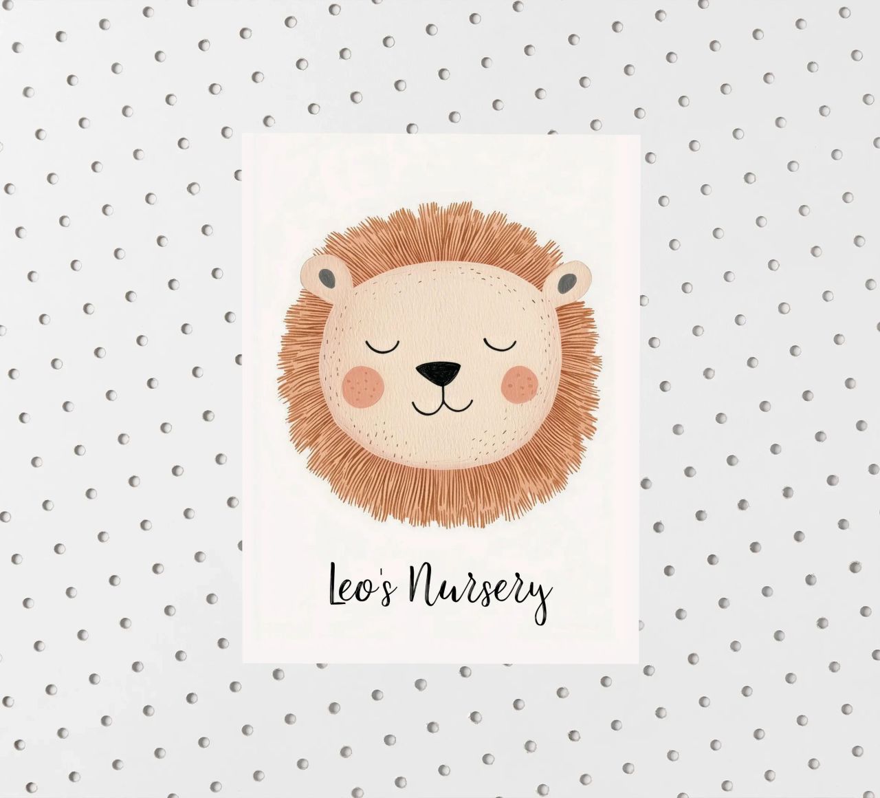 Custom Nursery Print, Personalized Nursery Art Add Your Name sticker by Little Lola