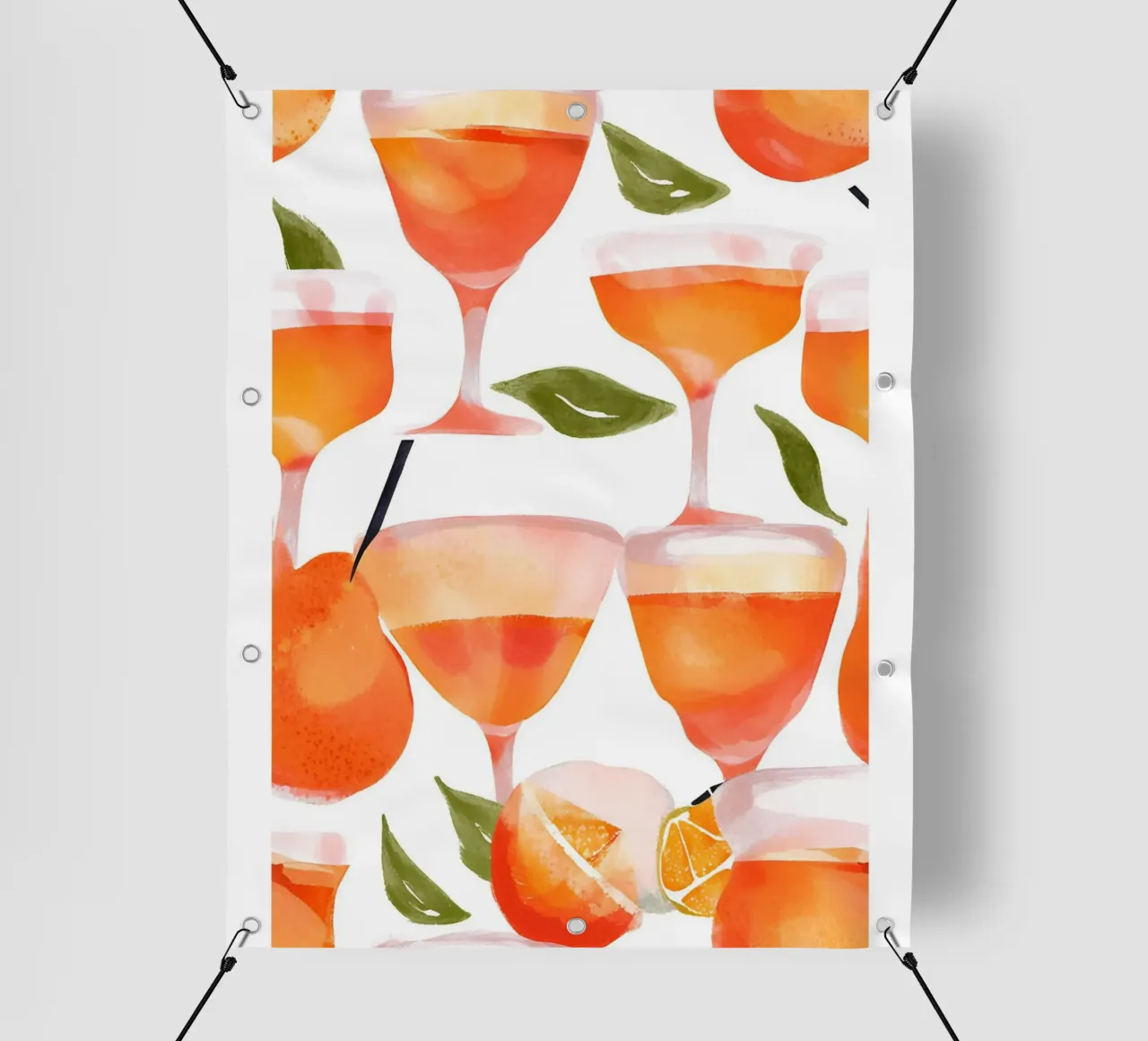 Aperol Spritz Gläser telo in pvc da designsbysophia