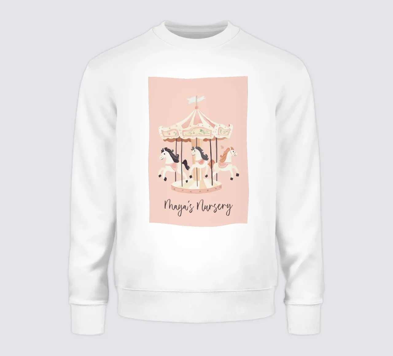 Personalisiertes Geschenk, Custom Nursery Art, Custom Name Print Sweatshirt von Little Lola