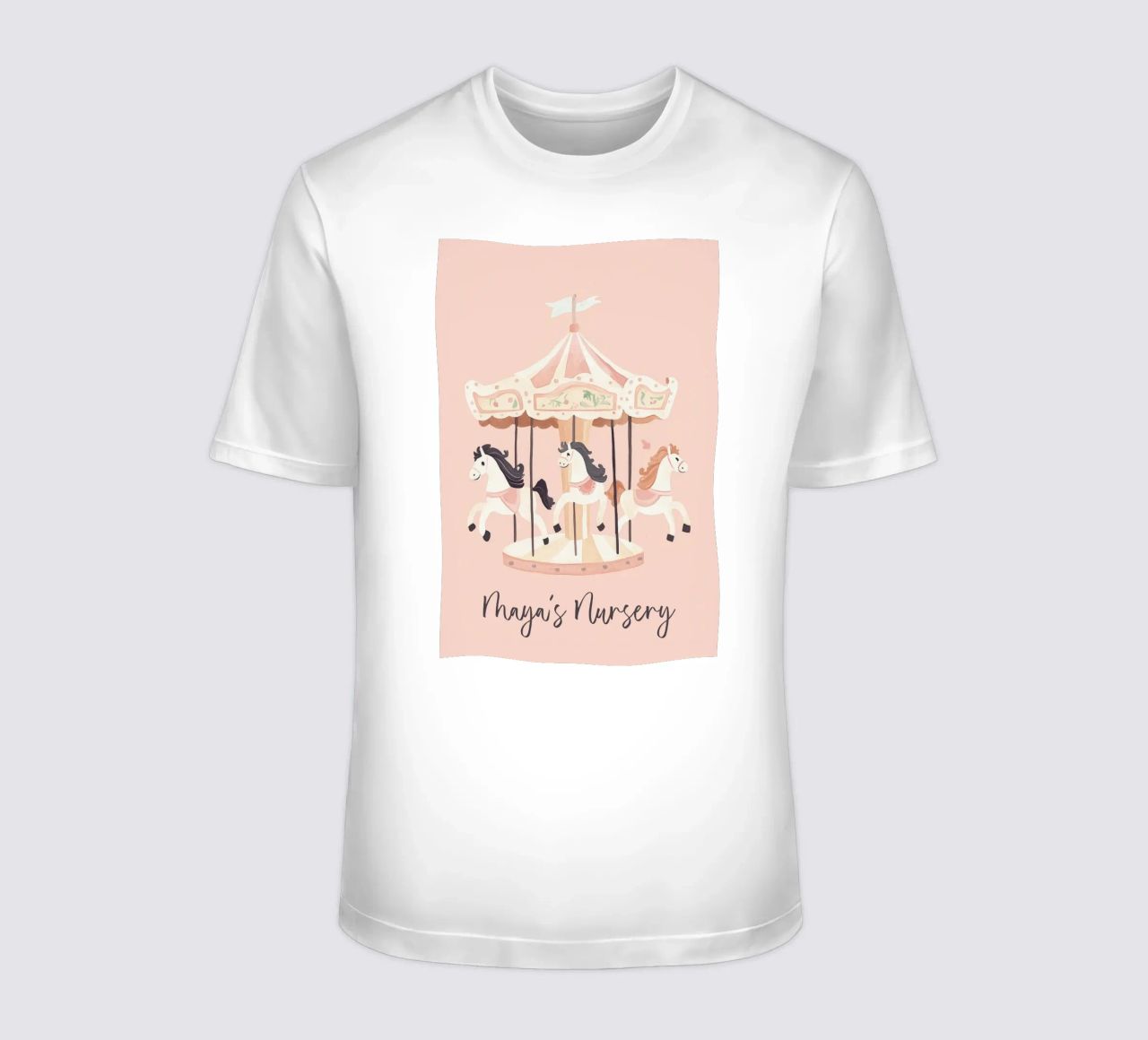 Personalized Gift, Custom Nursery Art, Custom Name Print t-shirt by Little Lola