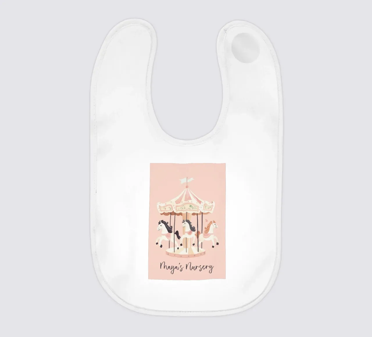 Cadeau personnalisé, art de la chambre d'enfant personnalisé, impression de nom personnalisé bavoir de Little Lola