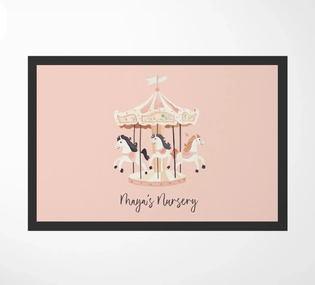 Personalisiertes Geschenk, Custom Nursery Art, Custom Name Print Fußmatte von Little Lola
