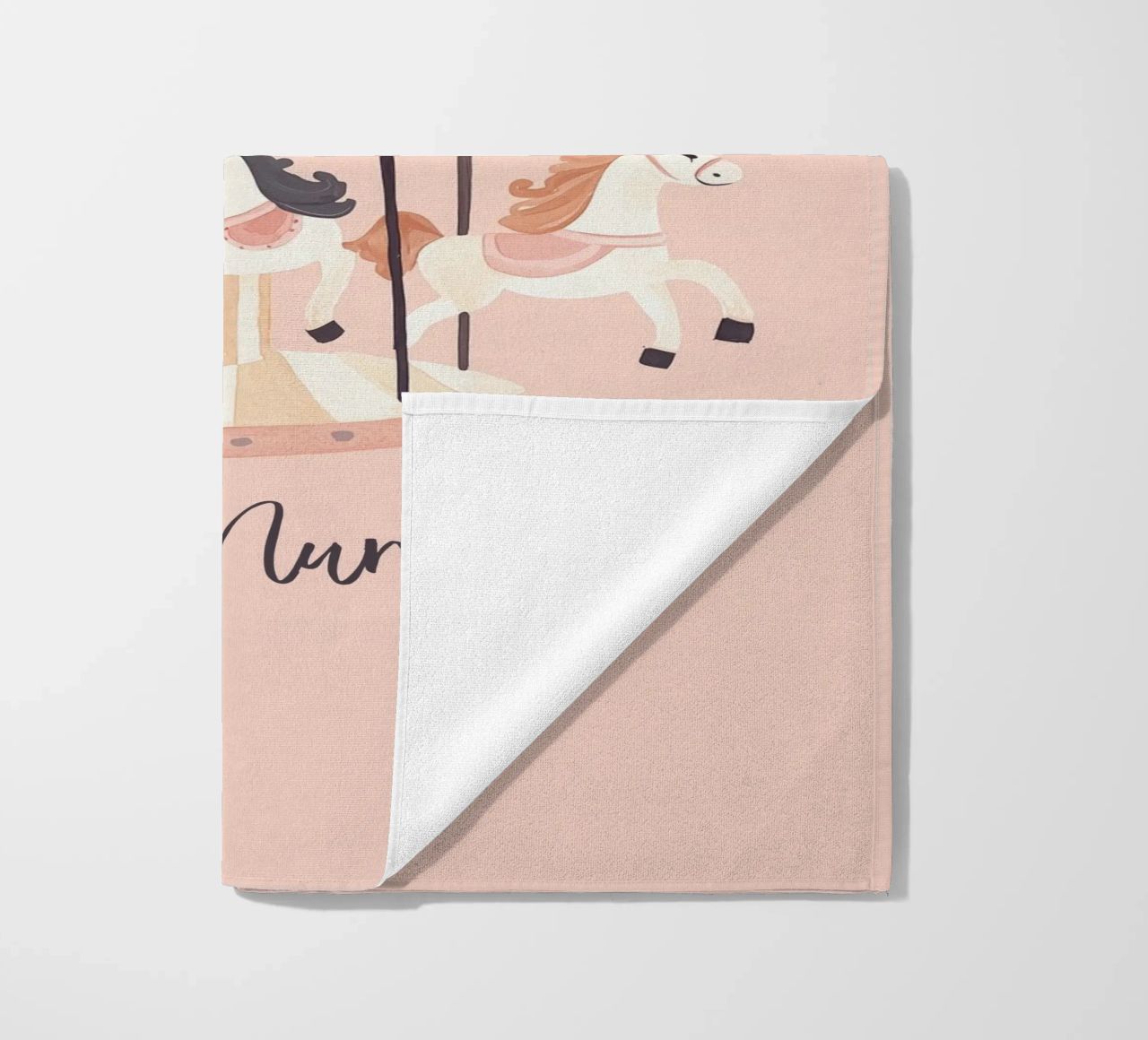 Personalisiertes Geschenk, Custom Nursery Art, Custom Name Print Strandtuch von Little Lola
