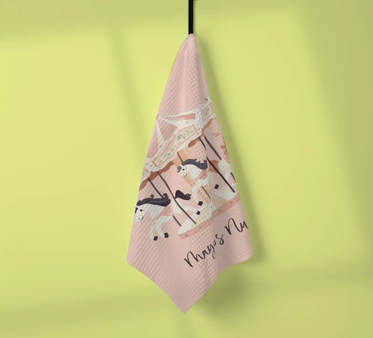 Personalisiertes Geschenk, Custom Nursery Art, Custom Name Print Geschirrtuch von Little Lola