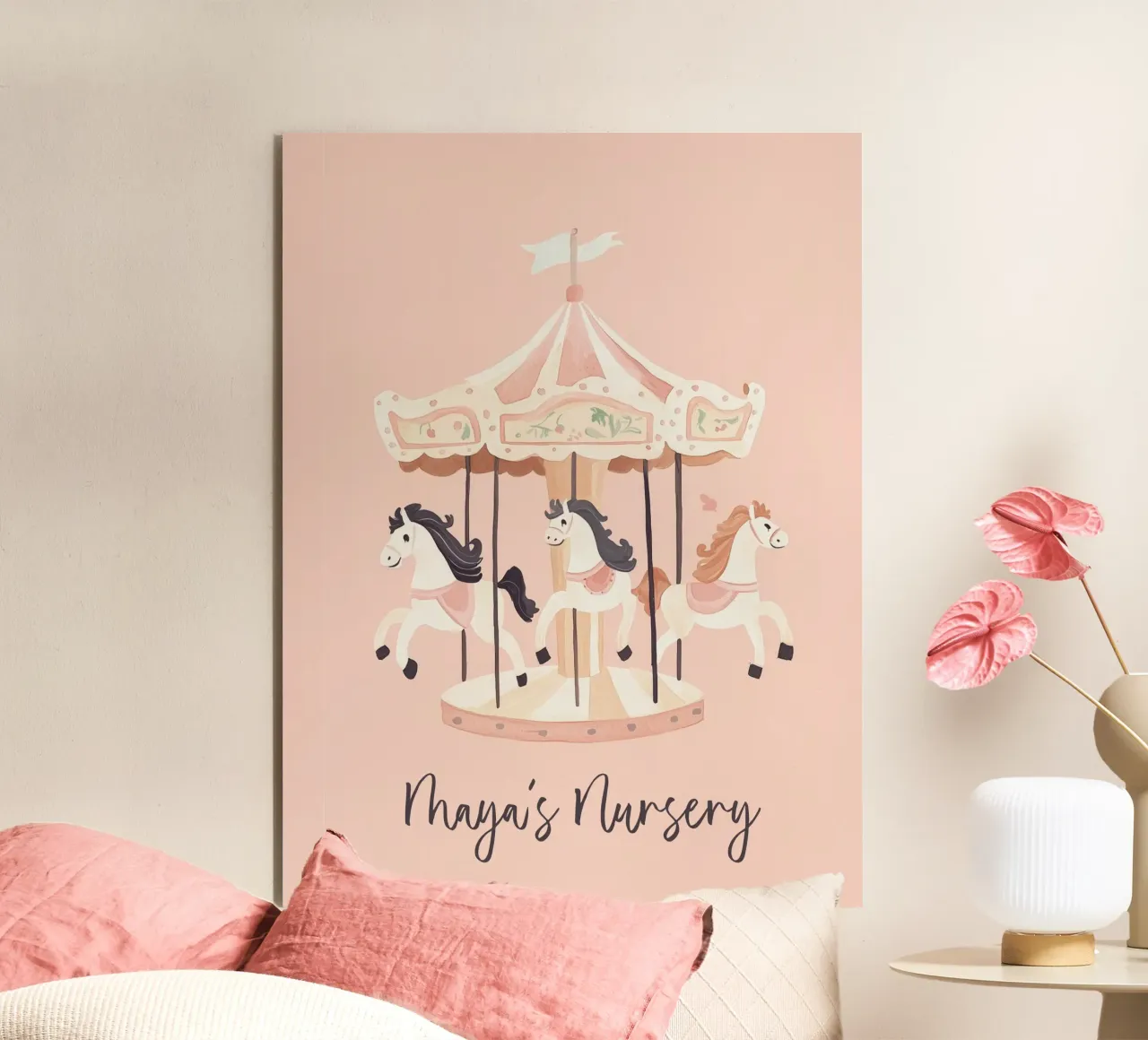 Personalisiertes Geschenk, Custom Nursery Art, Custom Name Print Alu-Dibond von Little Lola