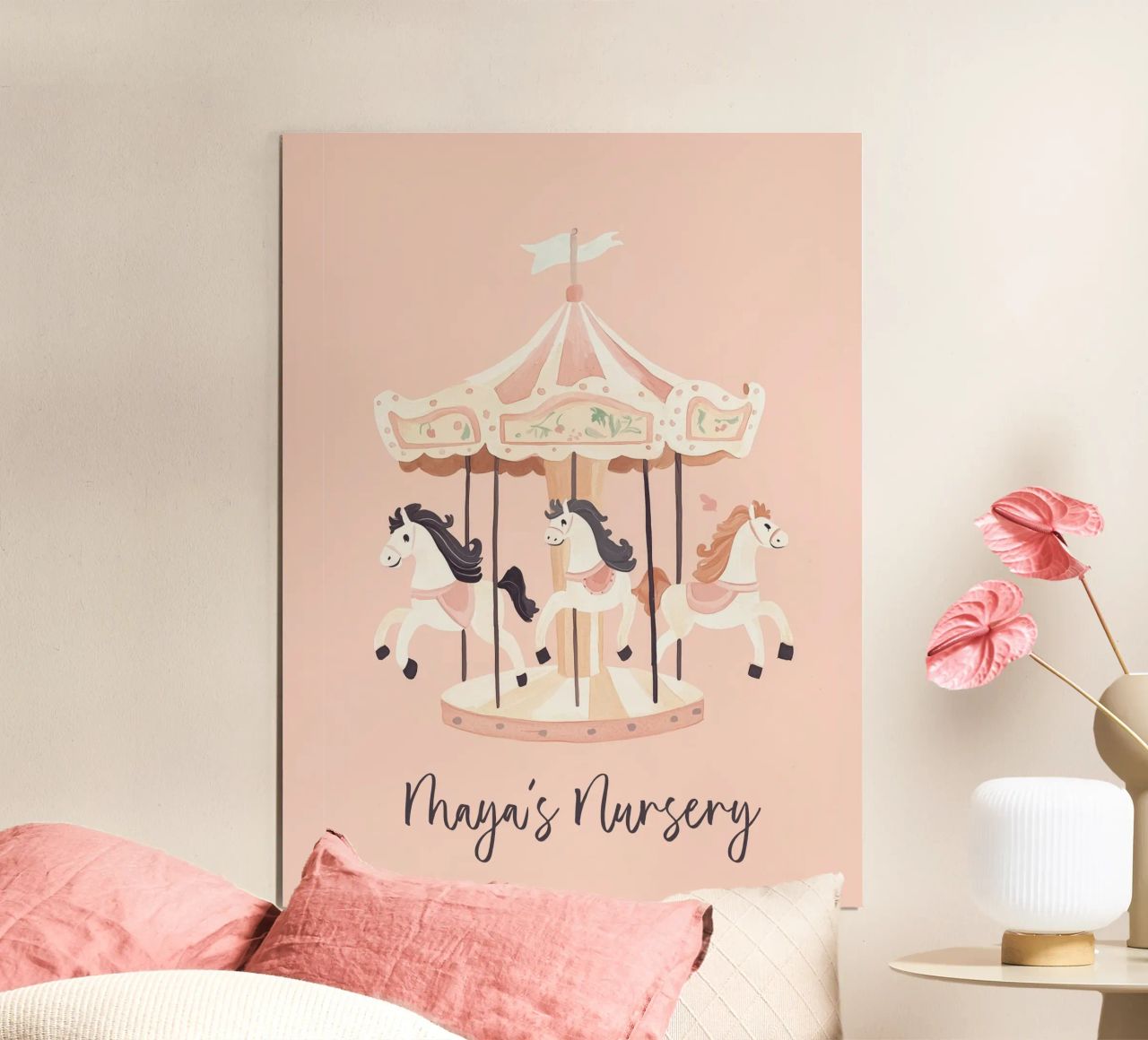 Personalized Gift, Custom Nursery Art, Custom Name Print poster by Little Lola