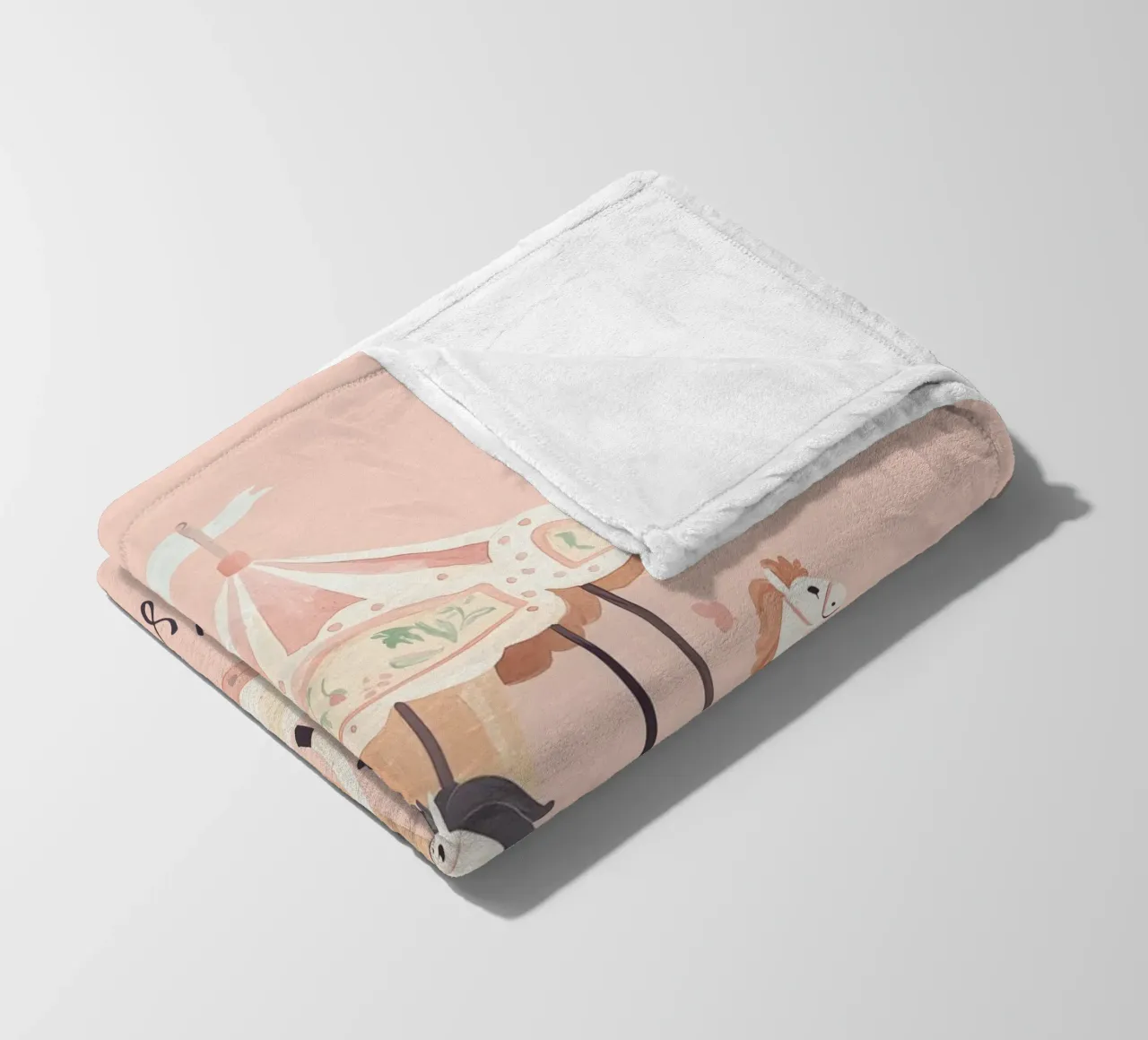 Personalisiertes Geschenk, Custom Nursery Art, Custom Name Print Fleecedecke von Little Lola