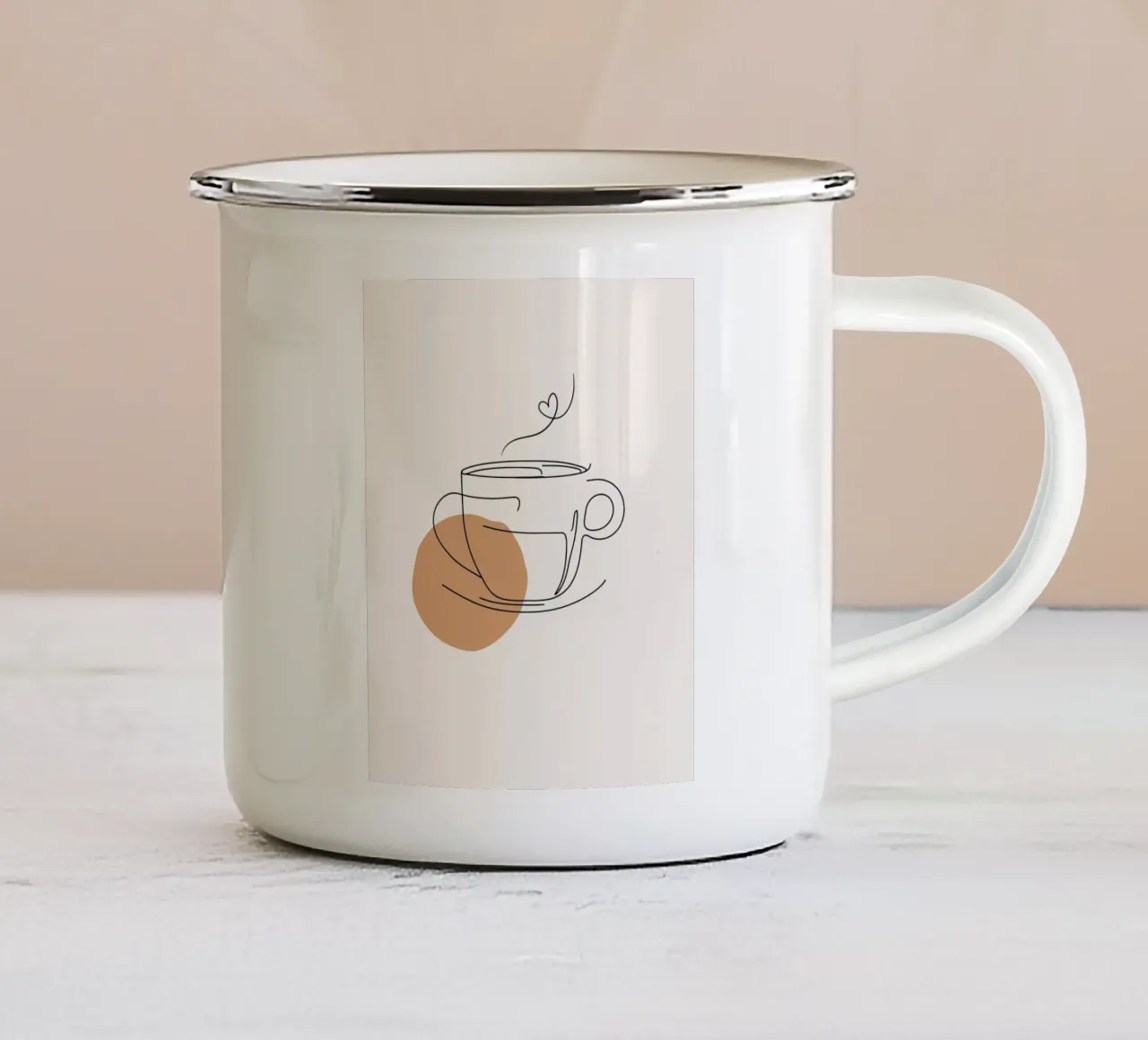 Kaffeetasse taza de esmalte de designsbysophia