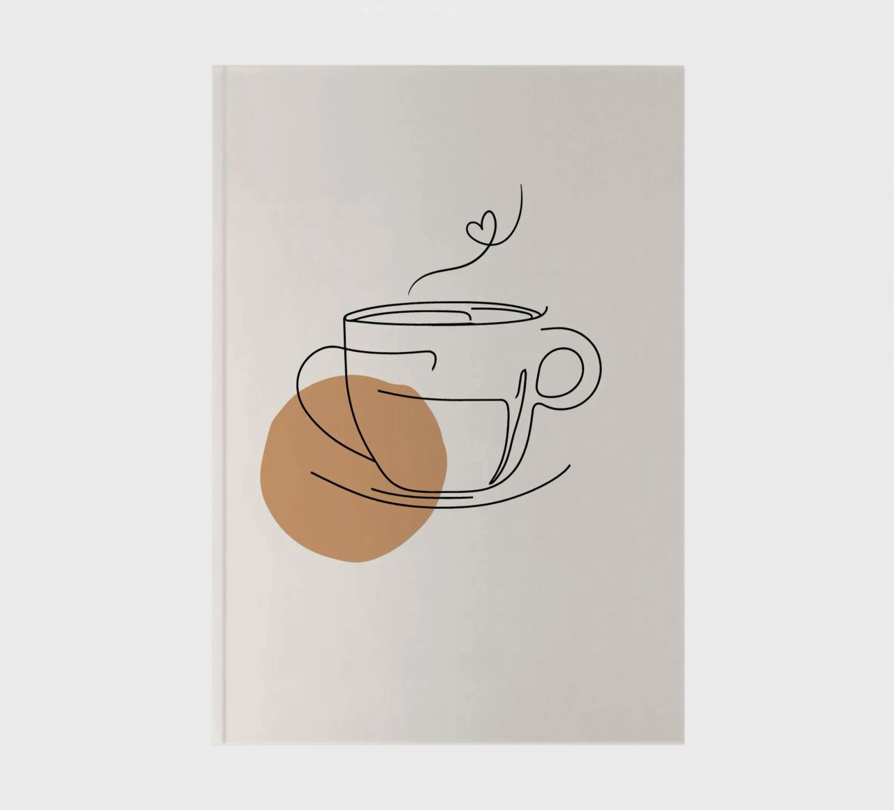 Kaffeetasse notebook by designsbysophia