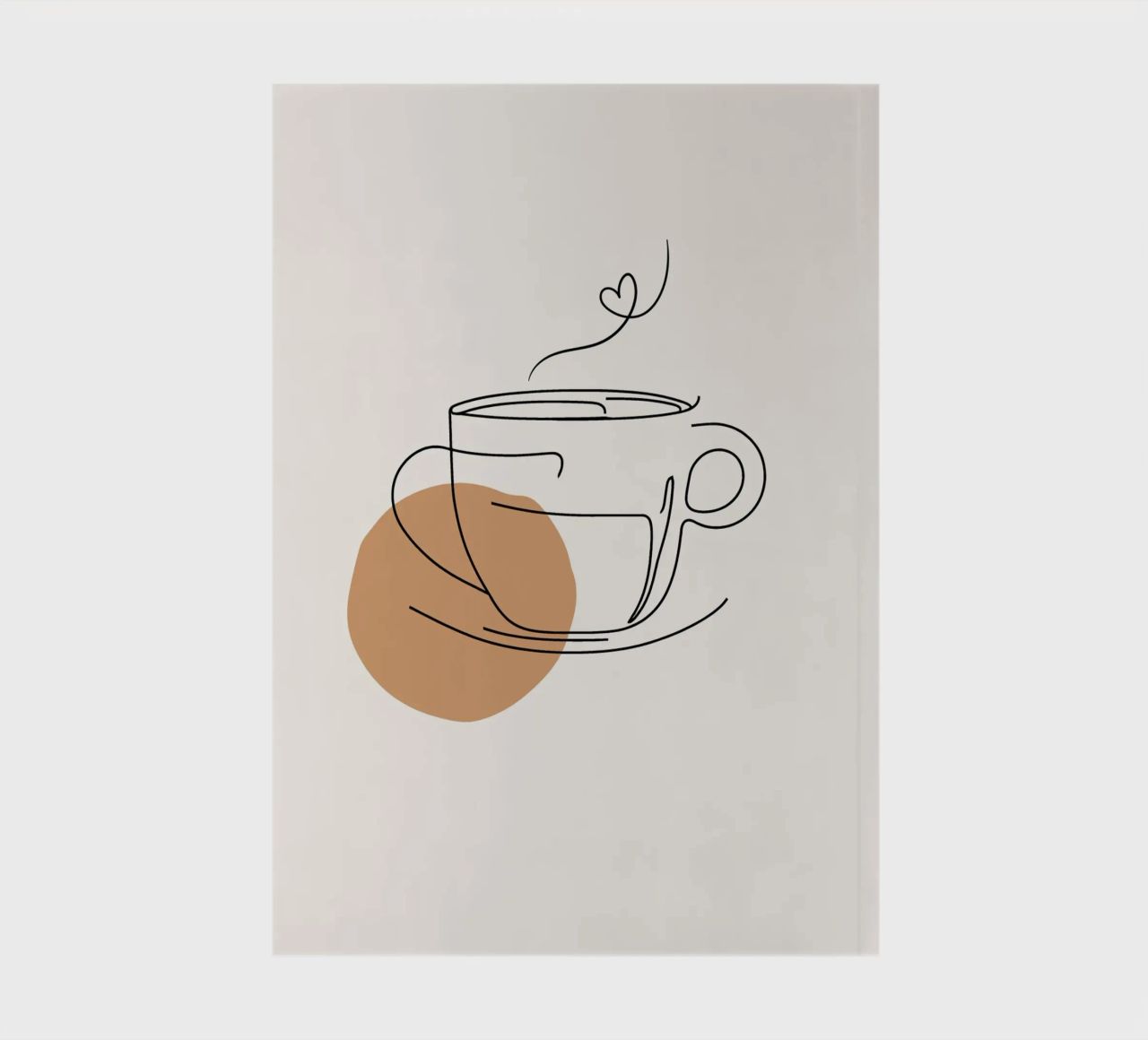 Kaffeetasse notebook by designsbysophia