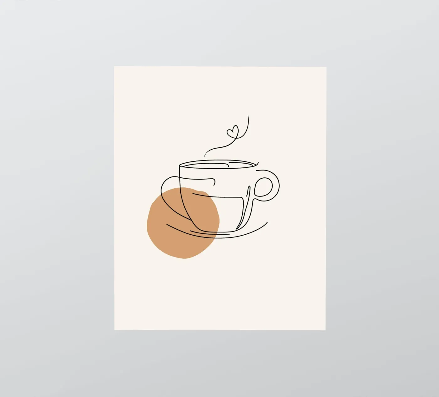Kaffeetasse sticker by designsbysophia