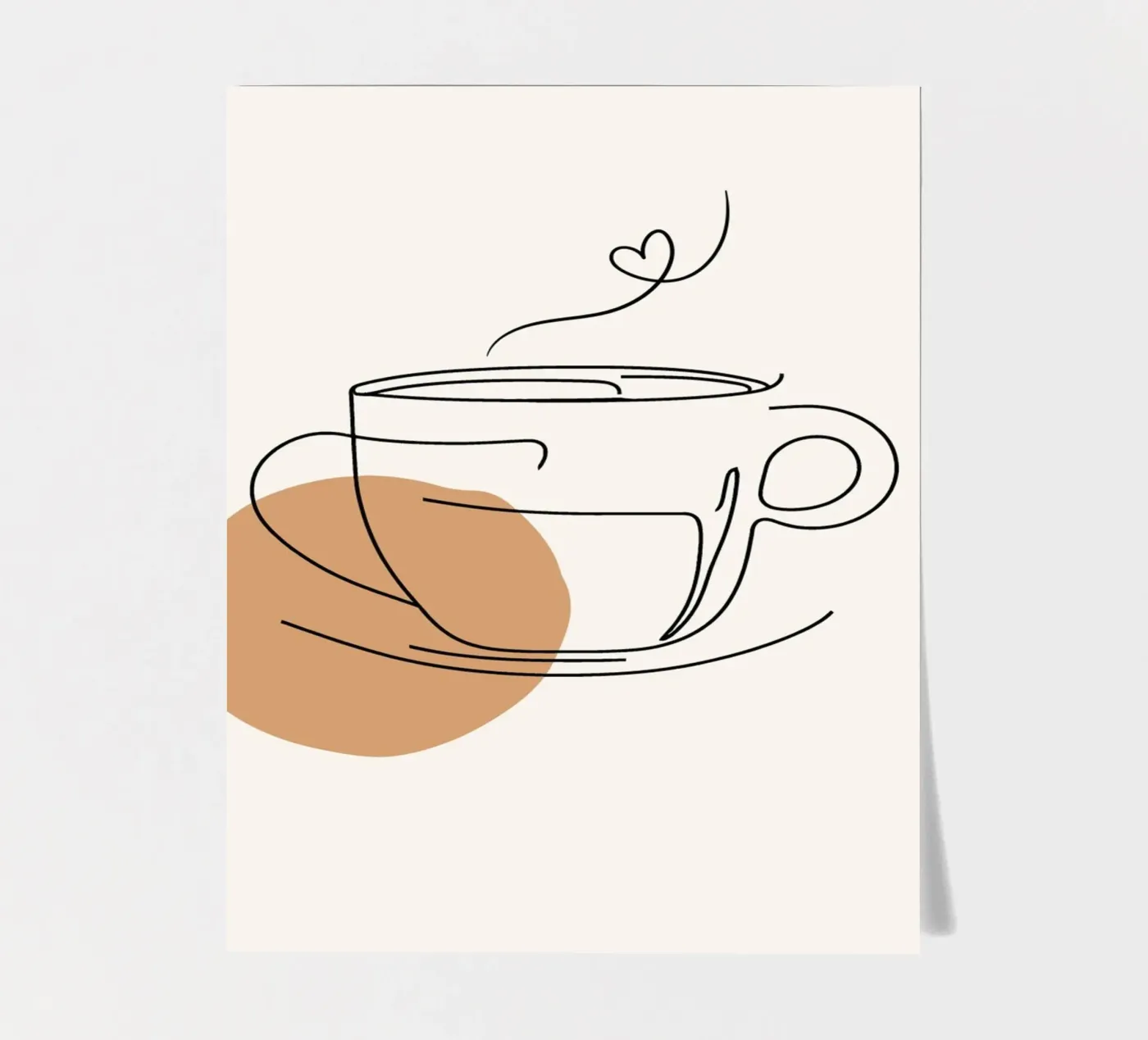 Kaffeetasse sticker sheet by designsbysophia