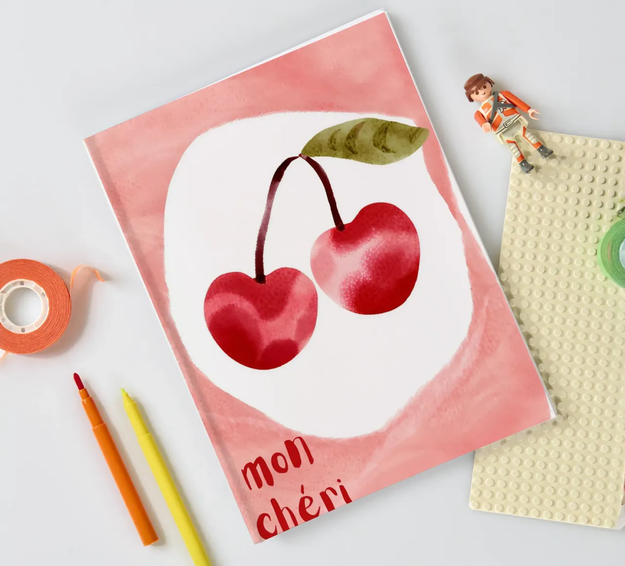 Mon chéri notebook by designsbysophia