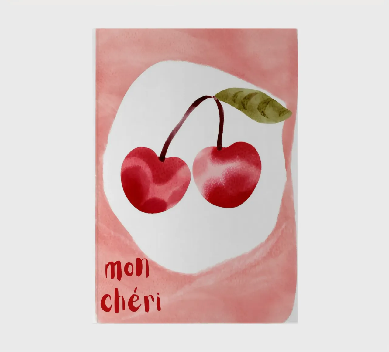 Mon chéri notebook by designsbysophia
