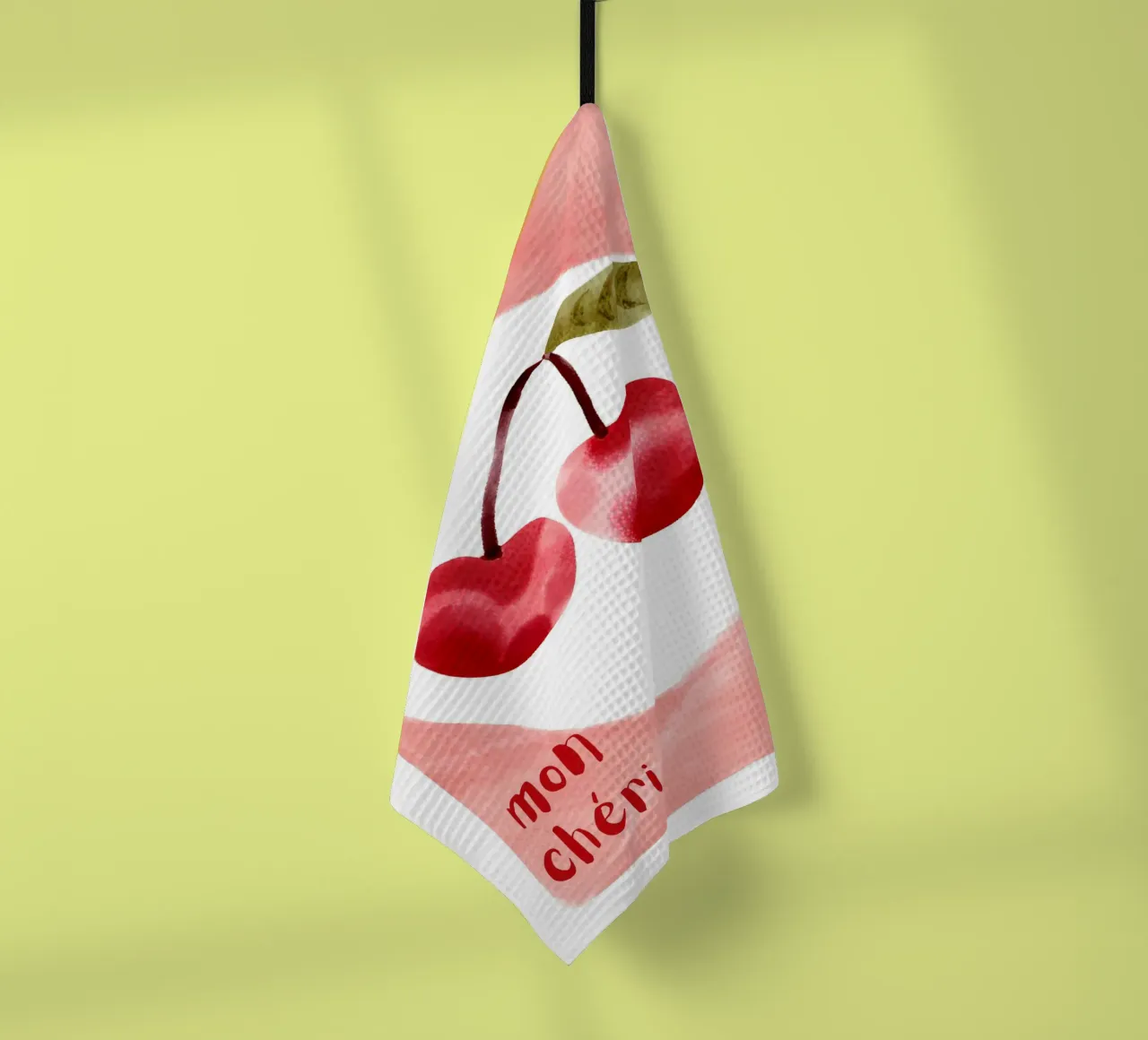 Mon chéri canovaccio da cucina da designsbysophia