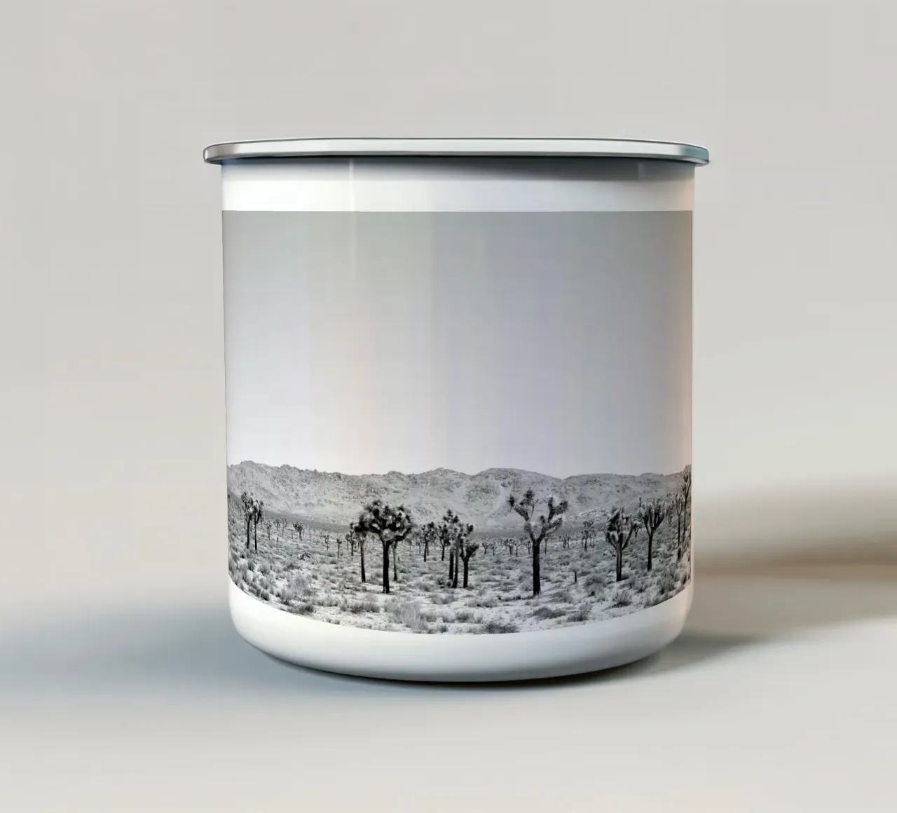 Sues Scape tazza in smalto da Shot By Clint