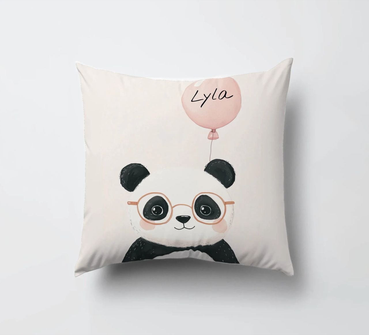 Custom Name Print, Personalized Print for Nursery decorative cushion by Little Lola