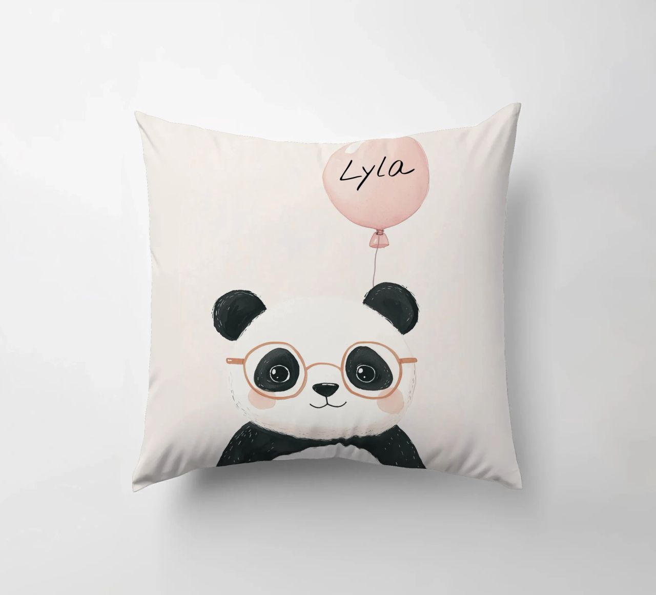Custom Name Print, Personalized Print for Nursery decorative cushion by Little Lola