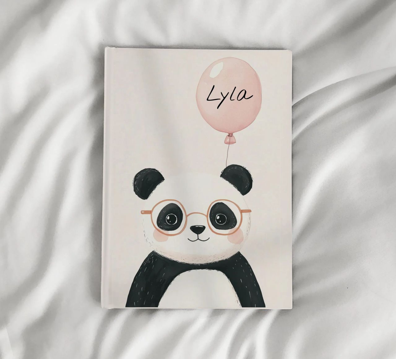 Custom Name Print, Personalized Print for Nursery notebook by Little Lola
