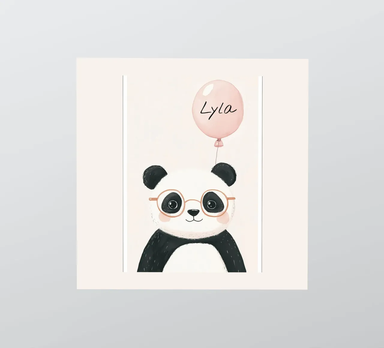 Custom Name Print, Personalisierter Druck für Kinderzimmer Sticker von Little Lola