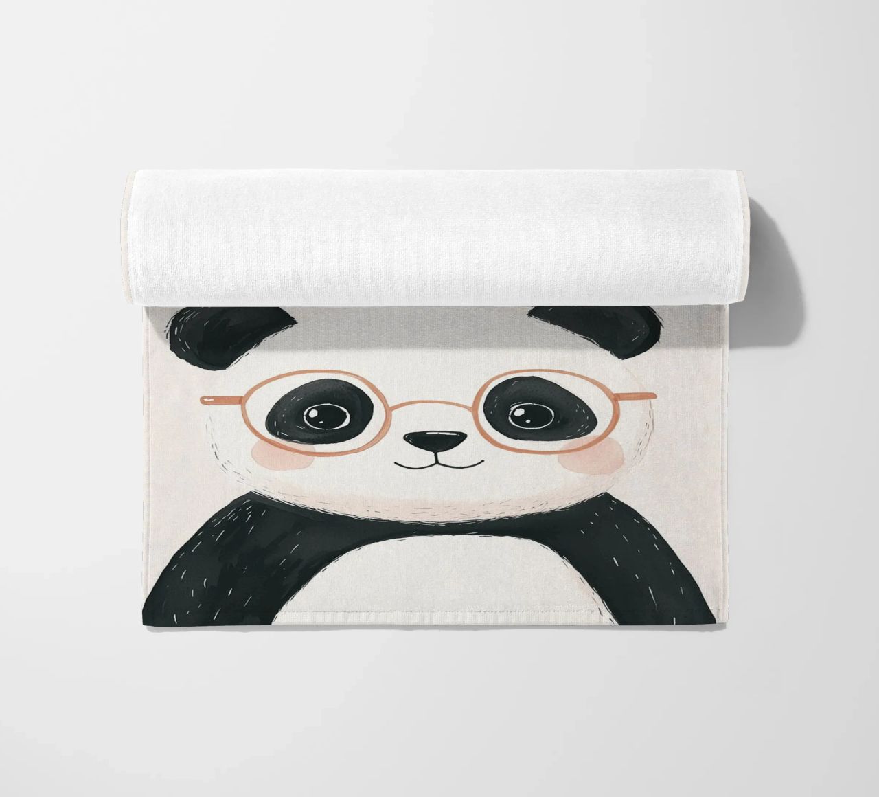 Custom Name Print, Personalized Print for Nursery beach towel by Little Lola