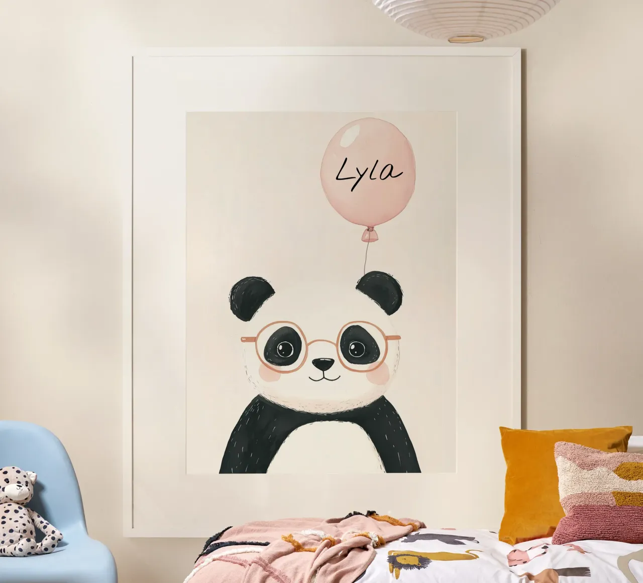 Custom Name Print, Personalisierter Druck für Kinderzimmer Poster von Little Lola