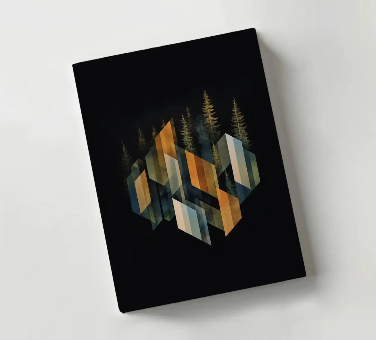 Green emerge 4 - rolling fade notebook by The Quiet Senju