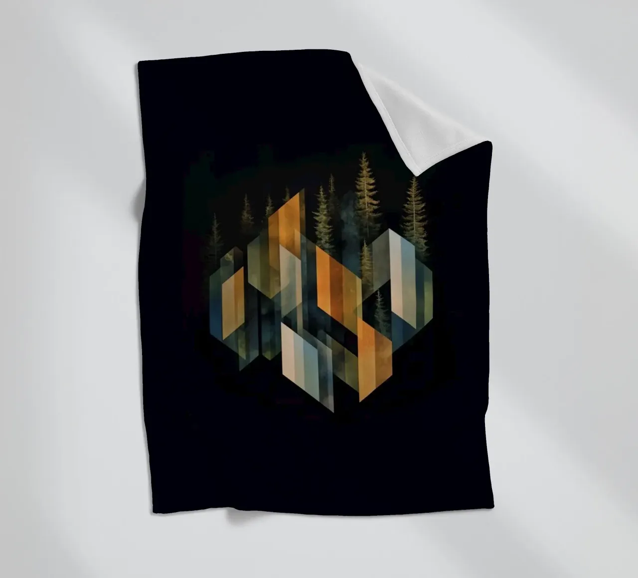 Green emerge 4 - rolling fade coperta in pile da The Quiet Senju