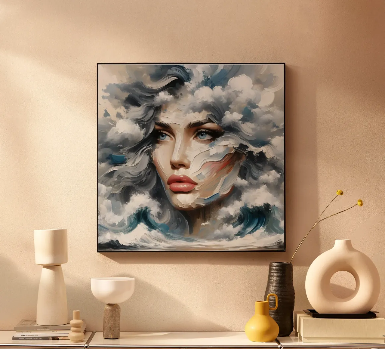 Tempesta in mare plexiglass da ARTOMATIC