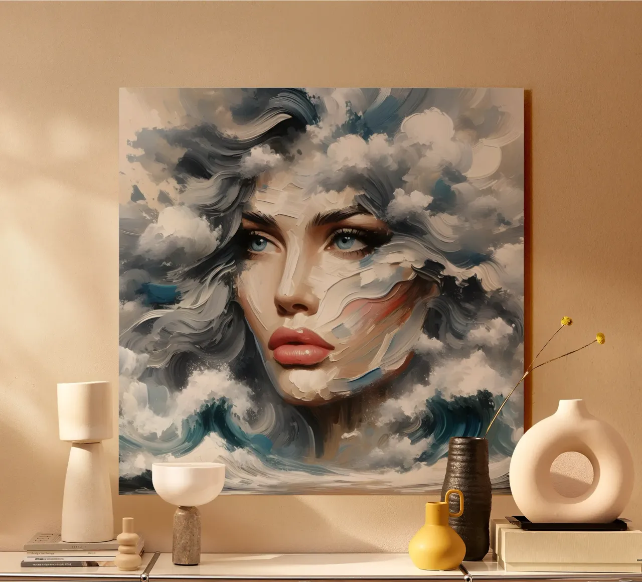 Tempesta in mare plexiglass da ARTOMATIC