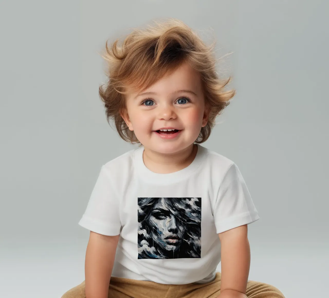 DUNKELWELLEN Baby T-Shirt von ARTOMATIC