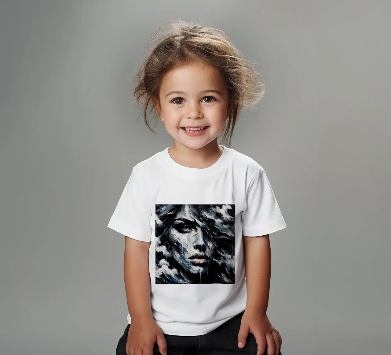ONDE SCURE t-shirt bambini da ARTOMATIC