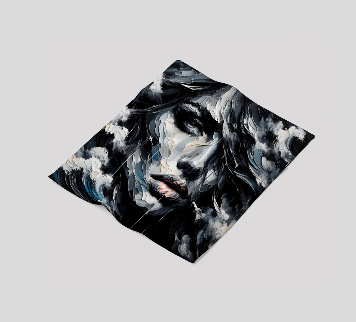 DARK WAVES fleecedeken van ARTOMATIC