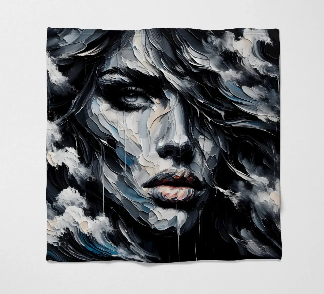 DONKERE GOLVEN fleecedeken van ARTOMATIC