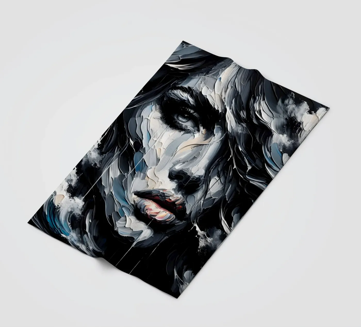 DARK WAVES fleecedeken van ARTOMATIC