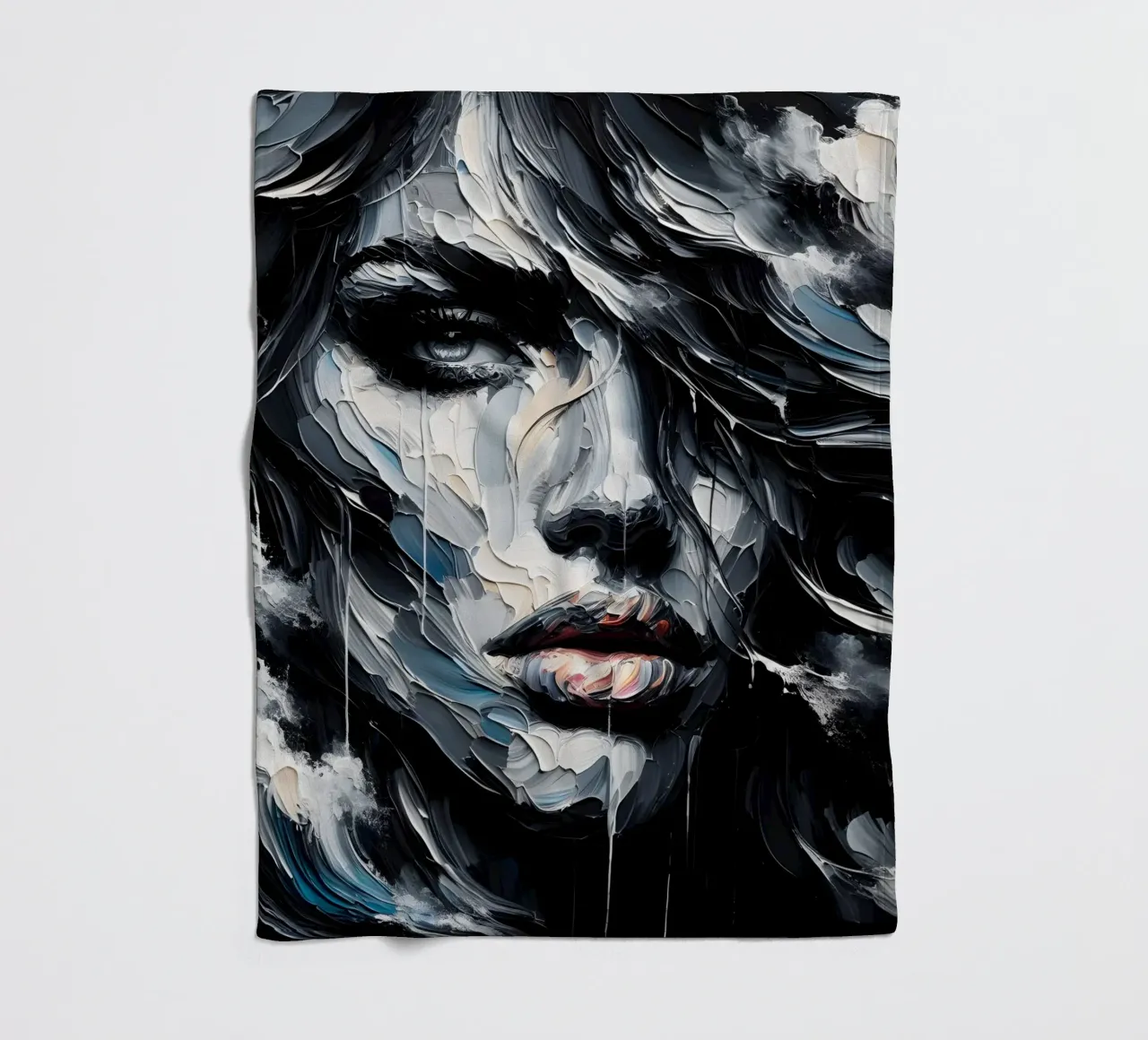 DONKERE GOLVEN fleecedeken van ARTOMATIC